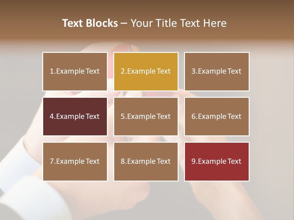 Offer Hand Emotion PowerPoint Template