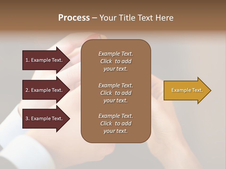 Offer Hand Emotion PowerPoint Template