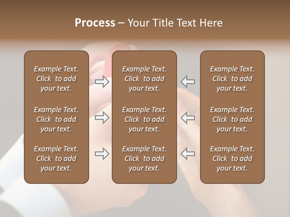 Offer Hand Emotion PowerPoint Template
