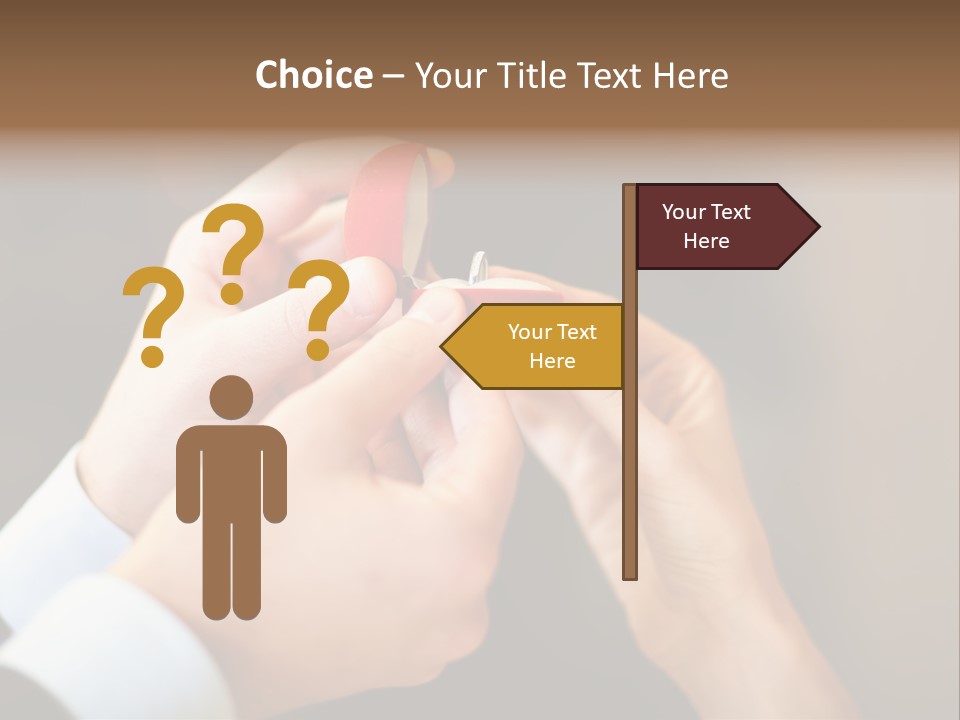 Offer Hand Emotion PowerPoint Template