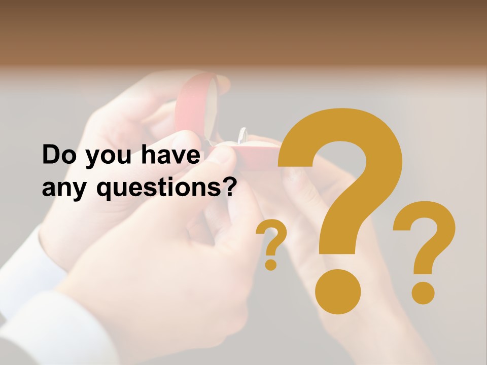 Offer Hand Emotion PowerPoint Template