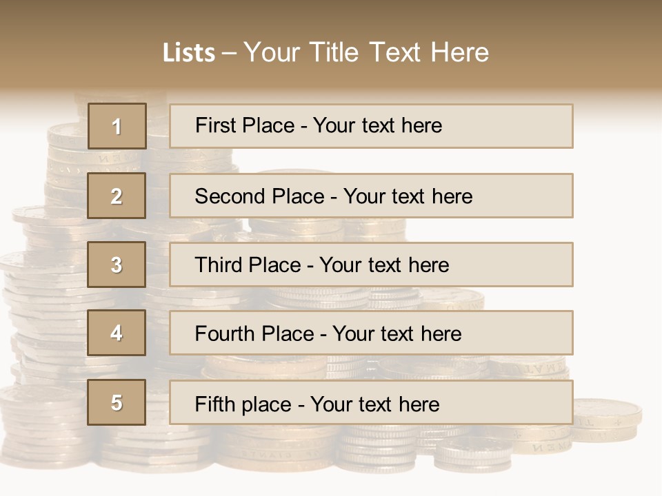 Money Economy Recession PowerPoint Template