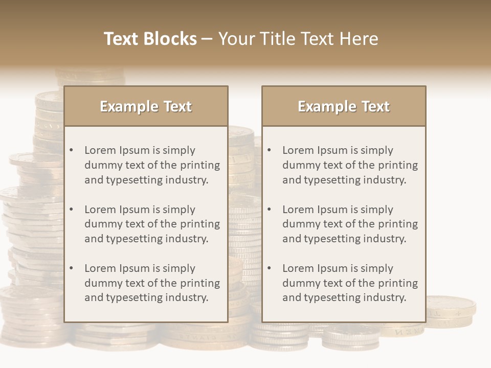 Money Economy Recession PowerPoint Template