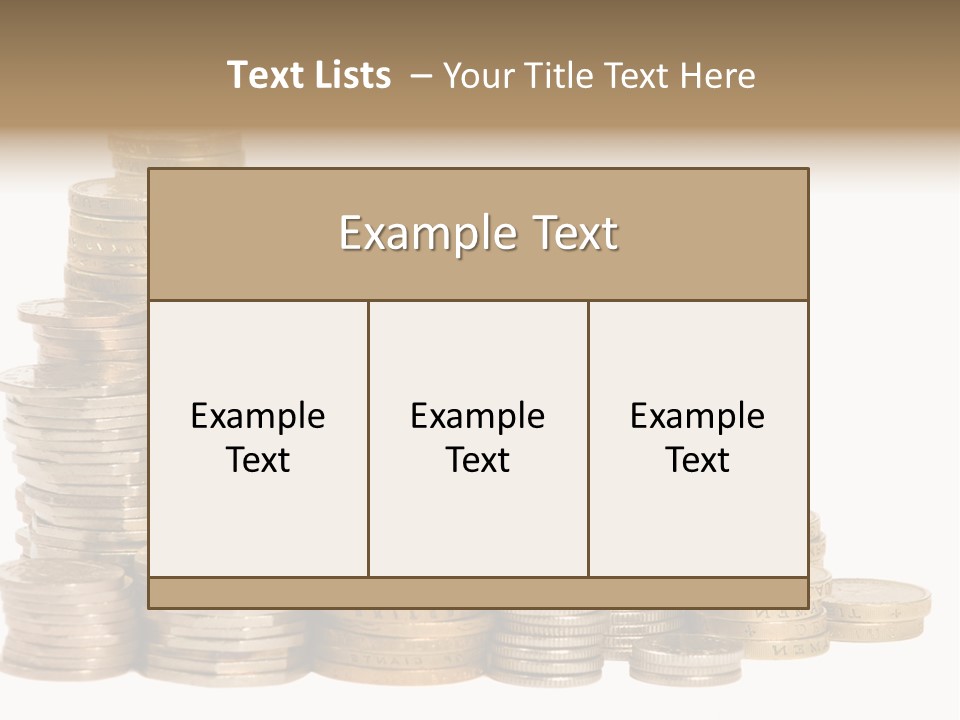 Money Economy Recession PowerPoint Template
