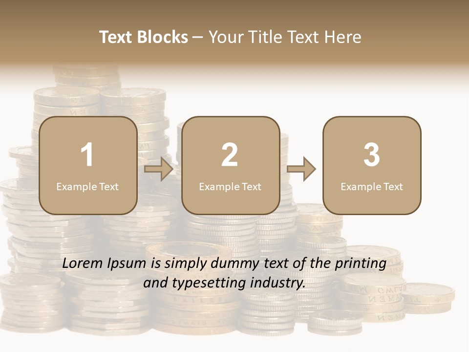 Money Economy Recession PowerPoint Template