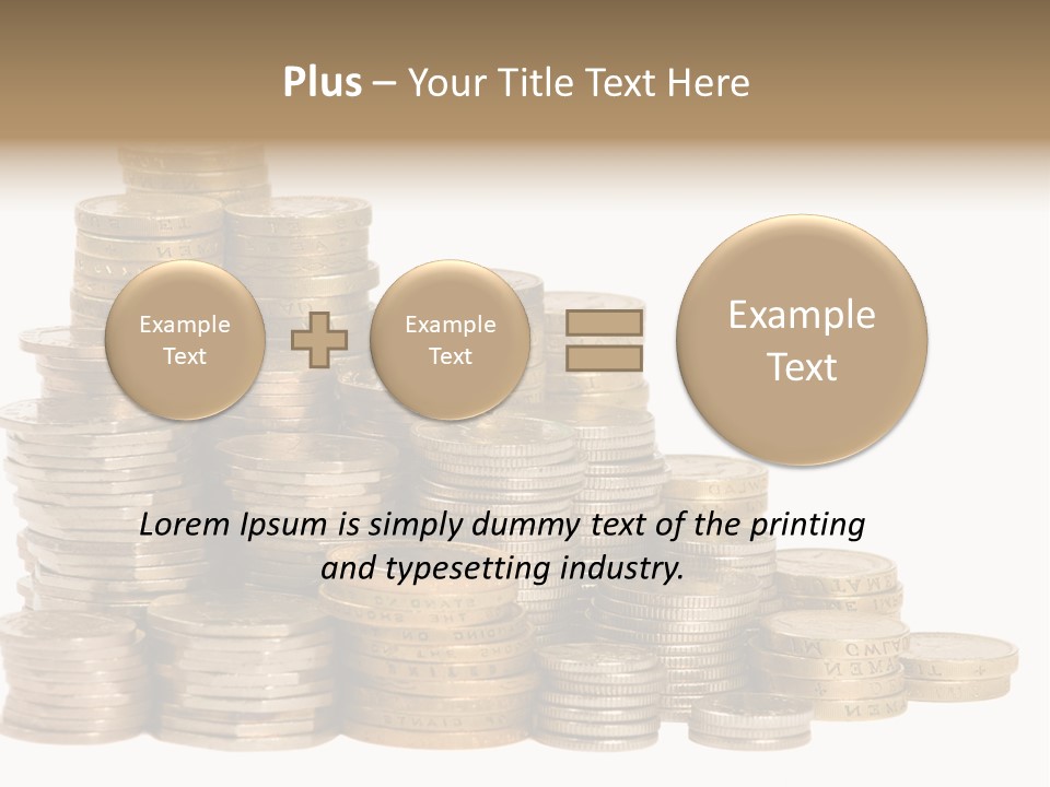 Money Economy Recession PowerPoint Template