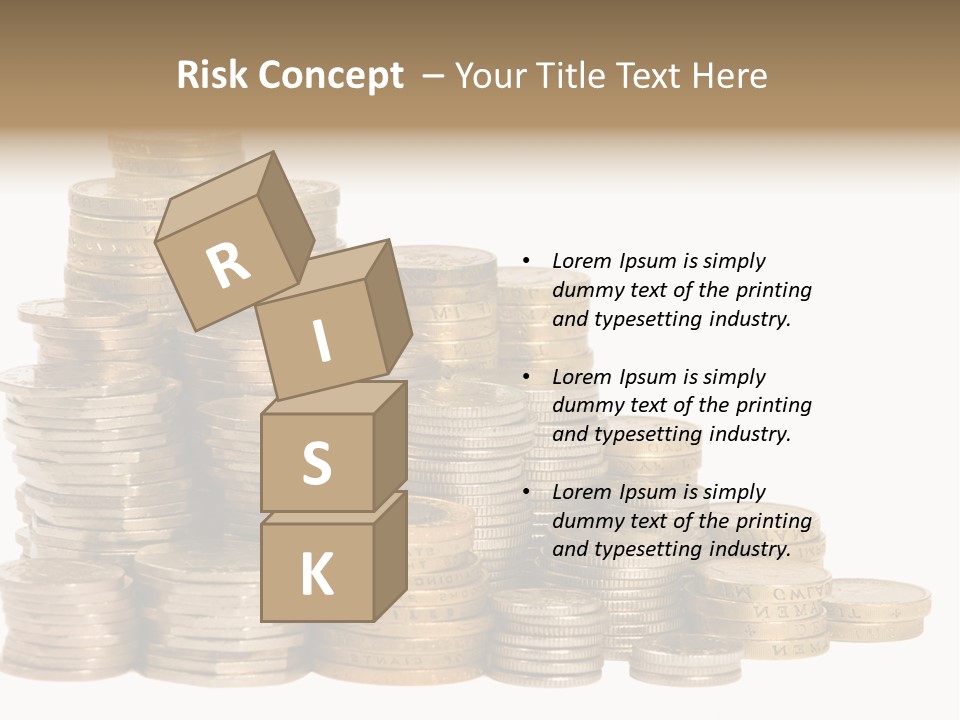 Money Economy Recession PowerPoint Template