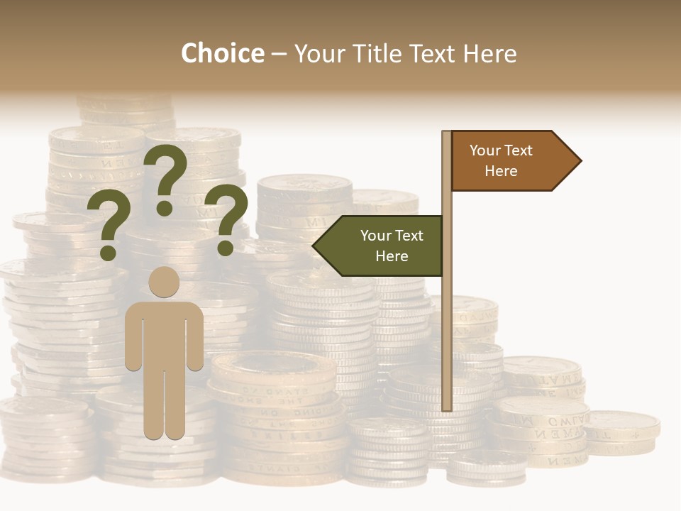 Money Economy Recession PowerPoint Template