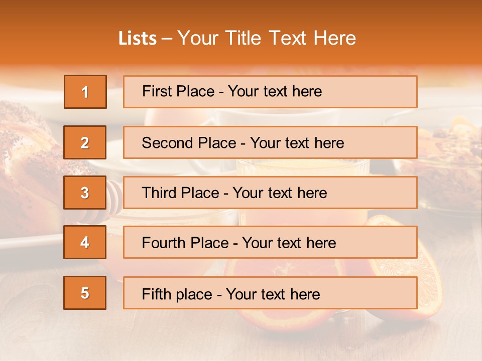 Vegetable Fresh Grocery PowerPoint Template