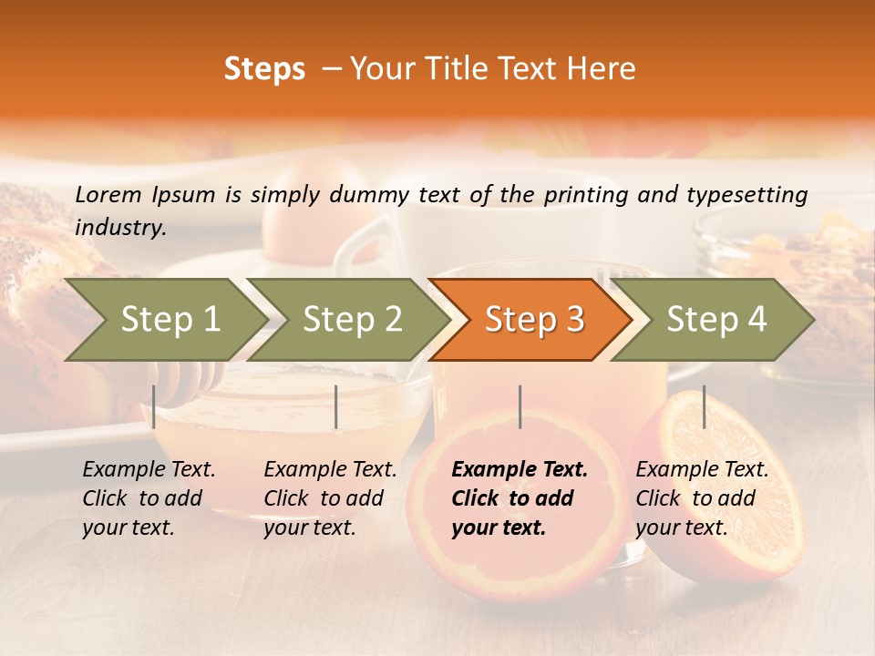 Vegetable Fresh Grocery PowerPoint Template