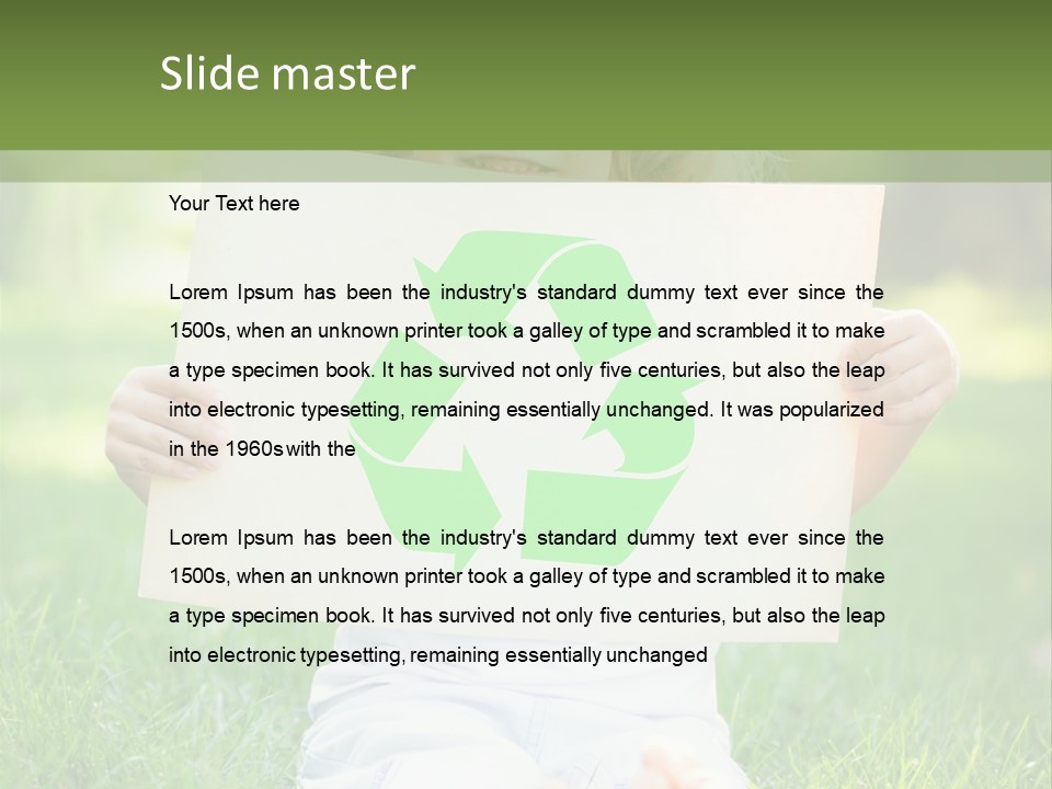 Shape Environment Tree PowerPoint Template