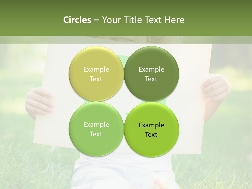 Shape Environment Tree PowerPoint Template