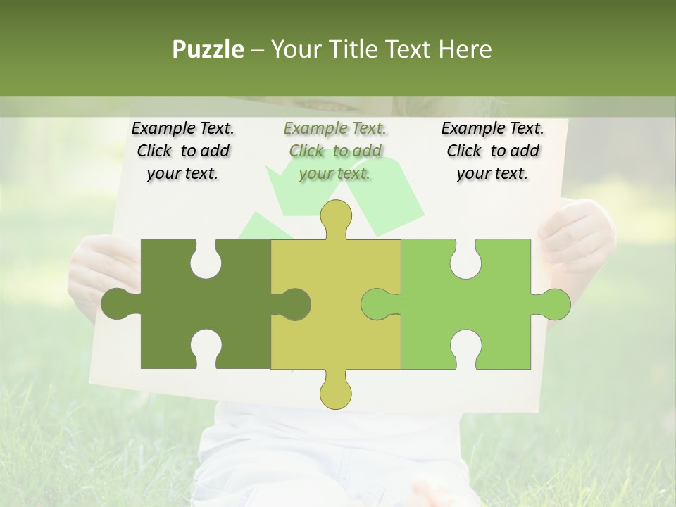 Shape Environment Tree PowerPoint Template