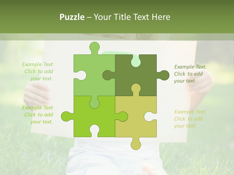 Shape Environment Tree PowerPoint Template