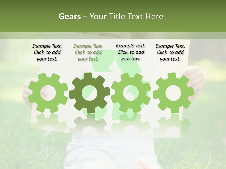 Shape Environment Tree PowerPoint Template