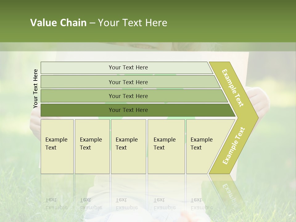 Shape Environment Tree PowerPoint Template