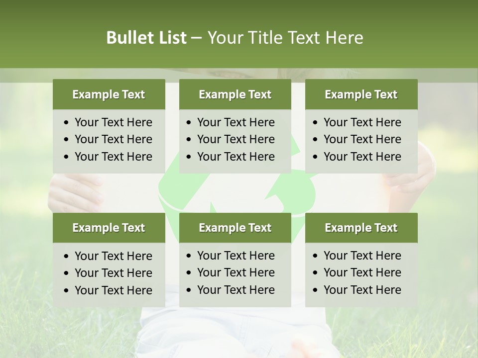 Shape Environment Tree PowerPoint Template