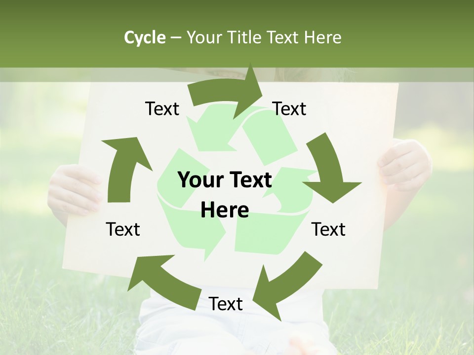 Shape Environment Tree PowerPoint Template