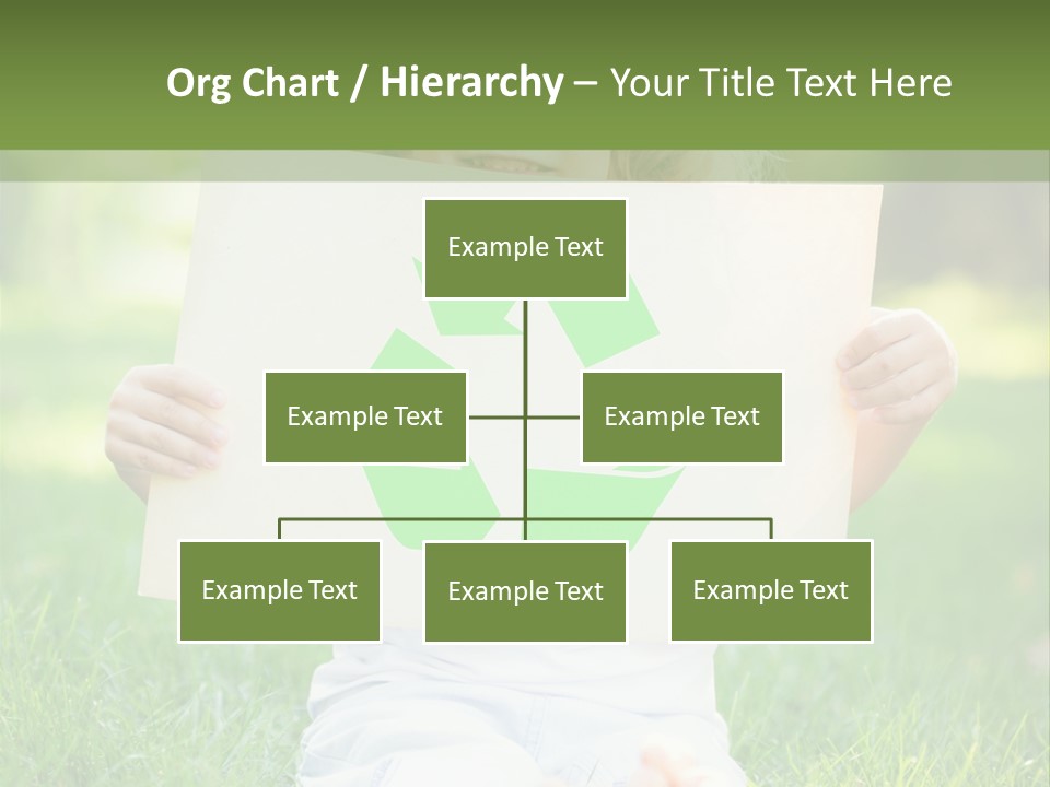Shape Environment Tree PowerPoint Template