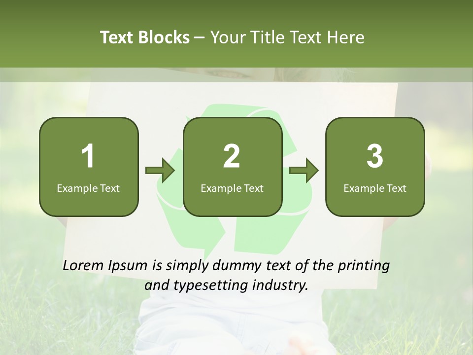 Shape Environment Tree PowerPoint Template