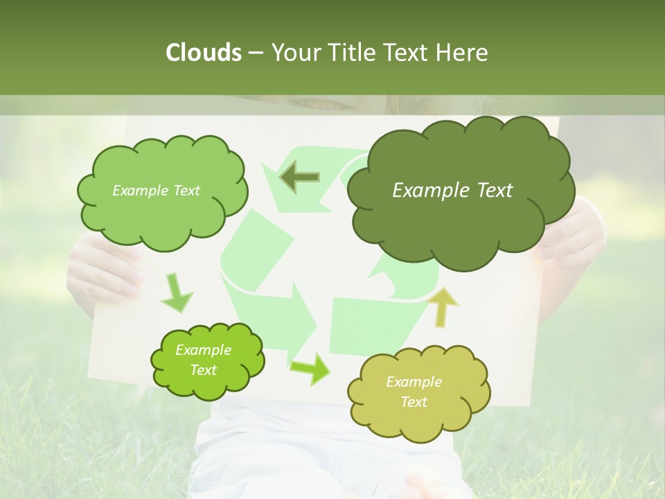 Shape Environment Tree PowerPoint Template