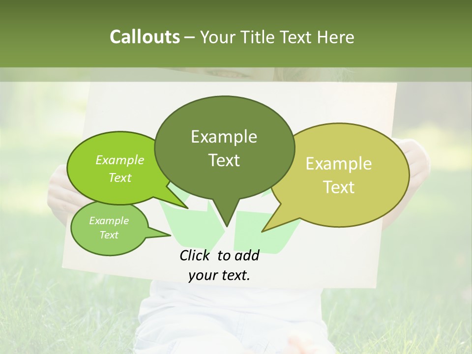 Shape Environment Tree PowerPoint Template