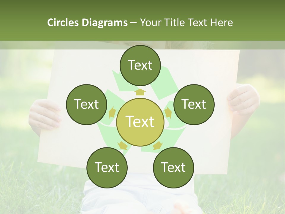 Shape Environment Tree PowerPoint Template