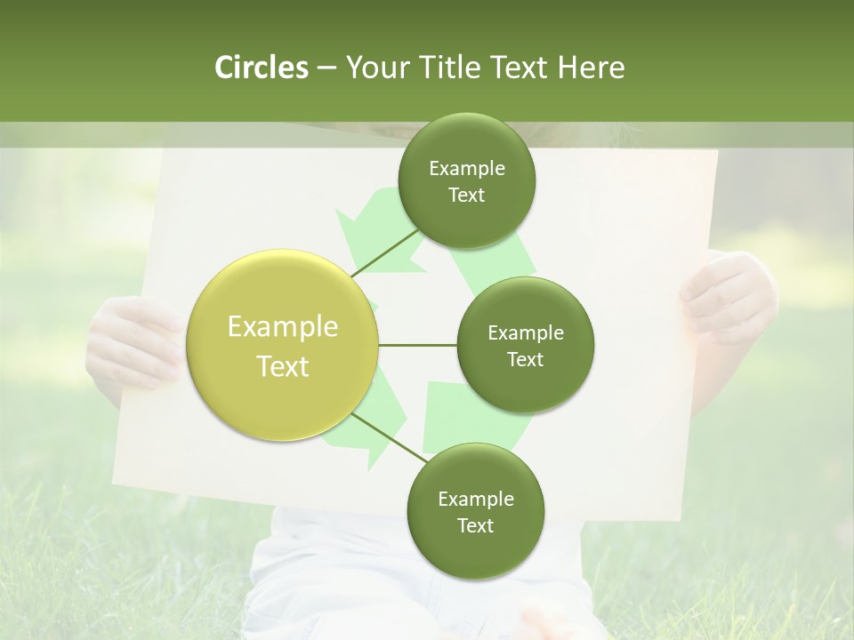 Shape Environment Tree PowerPoint Template
