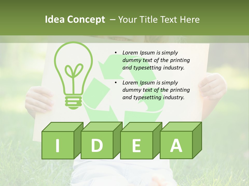 Shape Environment Tree PowerPoint Template