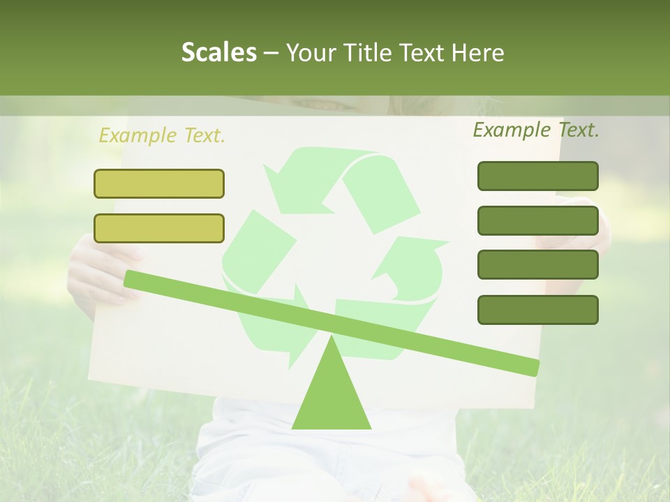 Shape Environment Tree PowerPoint Template