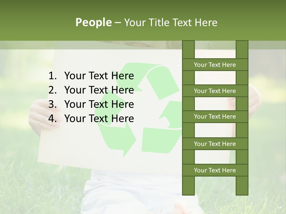 Shape Environment Tree PowerPoint Template