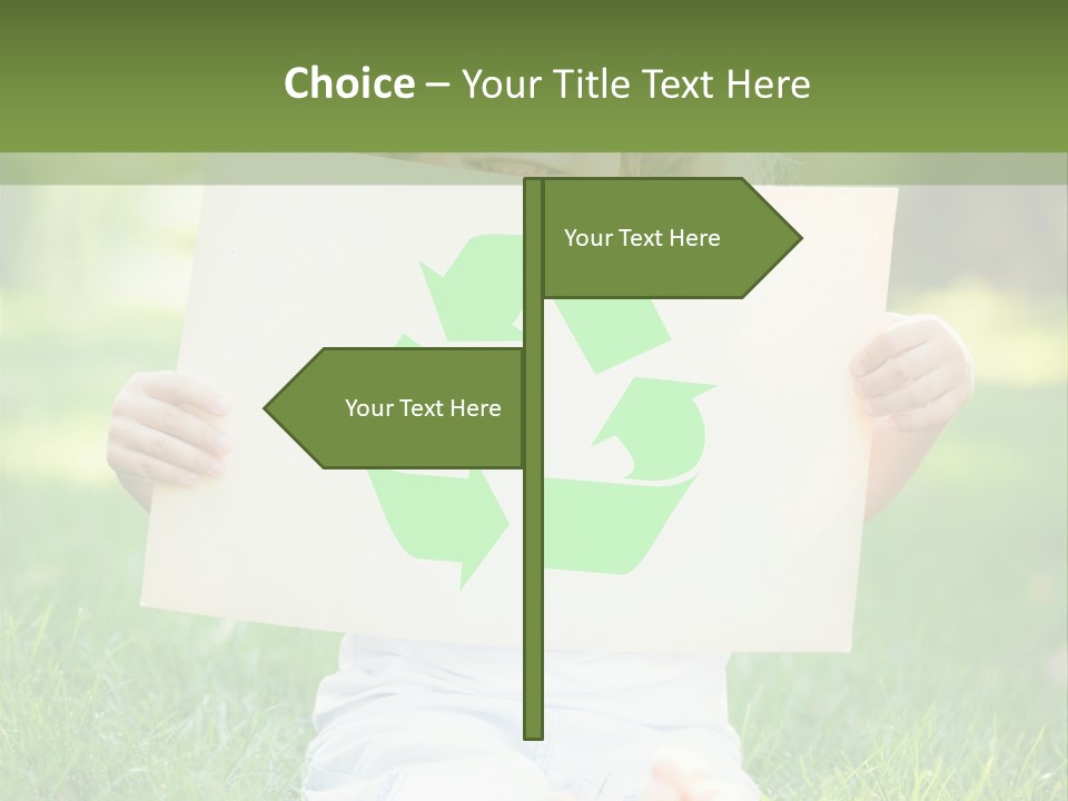 Shape Environment Tree PowerPoint Template