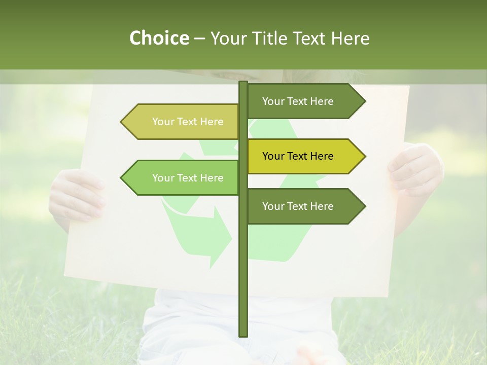 Shape Environment Tree PowerPoint Template