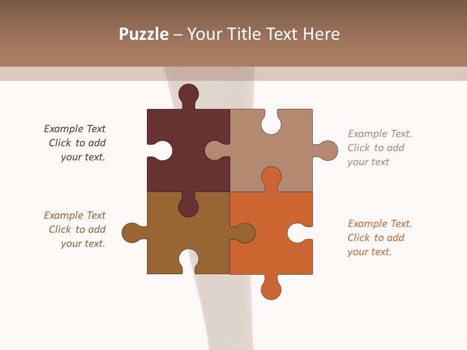 Retro Foot Bionic PowerPoint Template