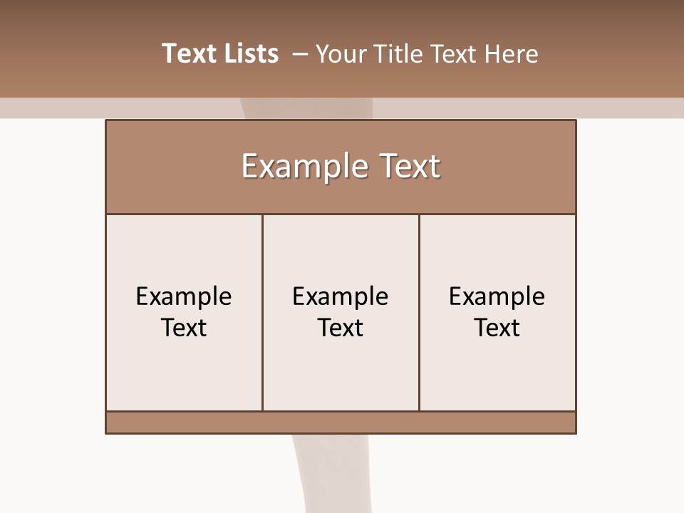Retro Foot Bionic PowerPoint Template