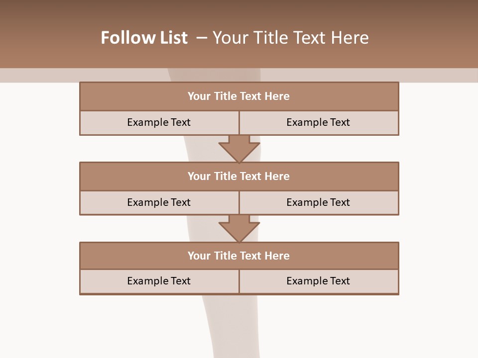 Retro Foot Bionic PowerPoint Template