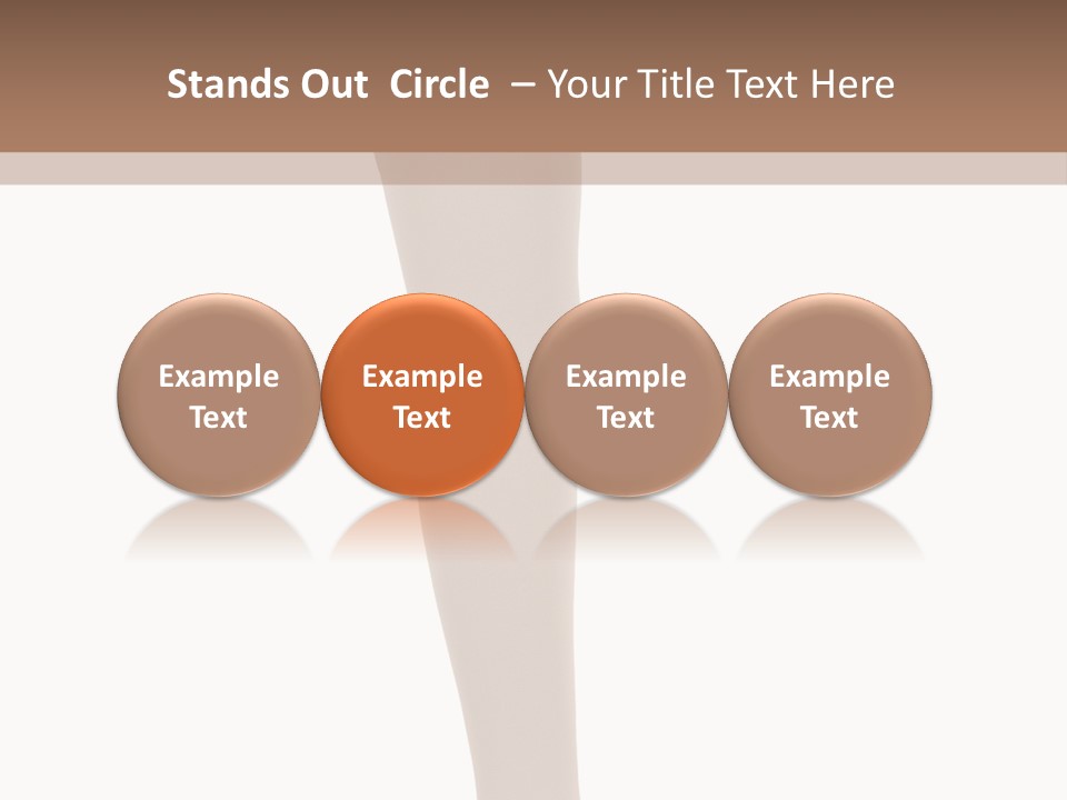 Retro Foot Bionic PowerPoint Template