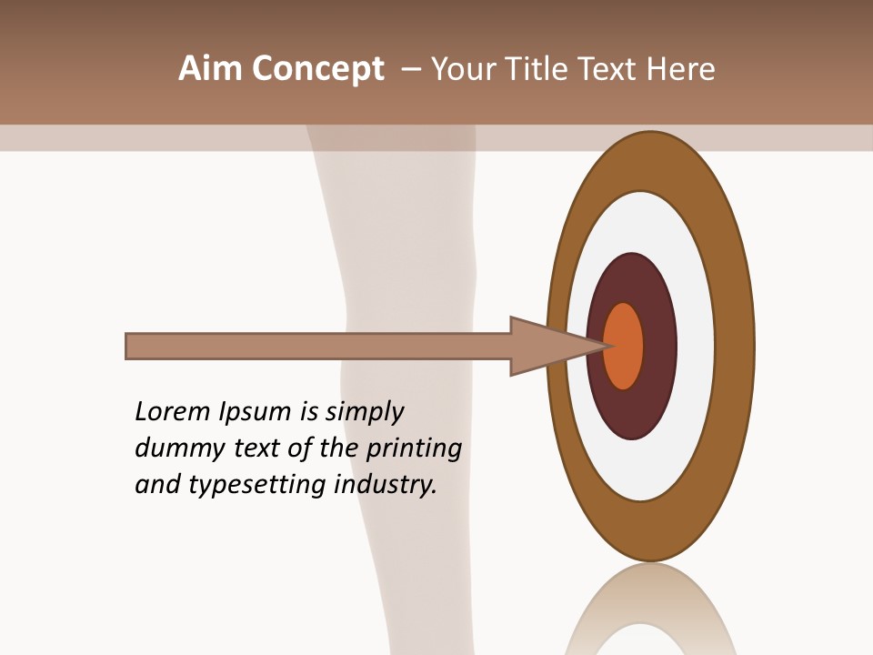Retro Foot Bionic PowerPoint Template