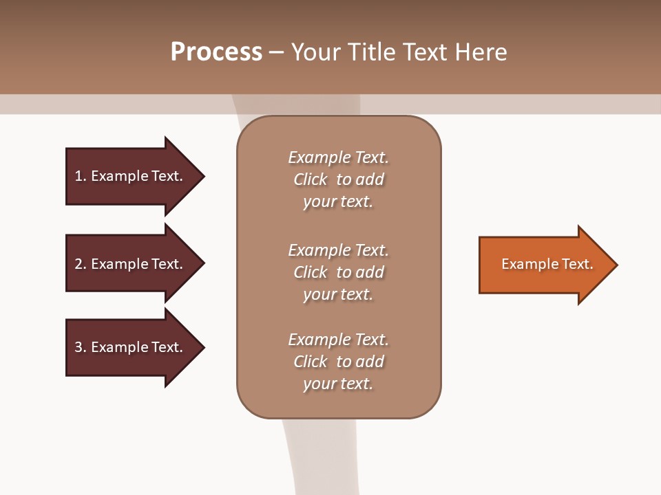 Retro Foot Bionic PowerPoint Template