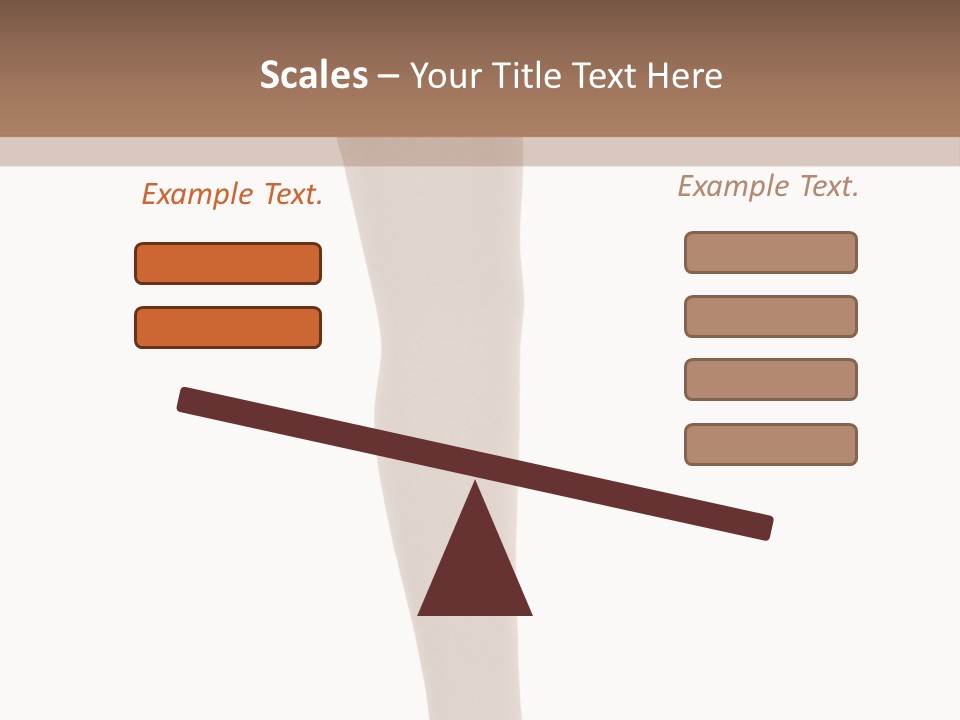 Retro Foot Bionic PowerPoint Template