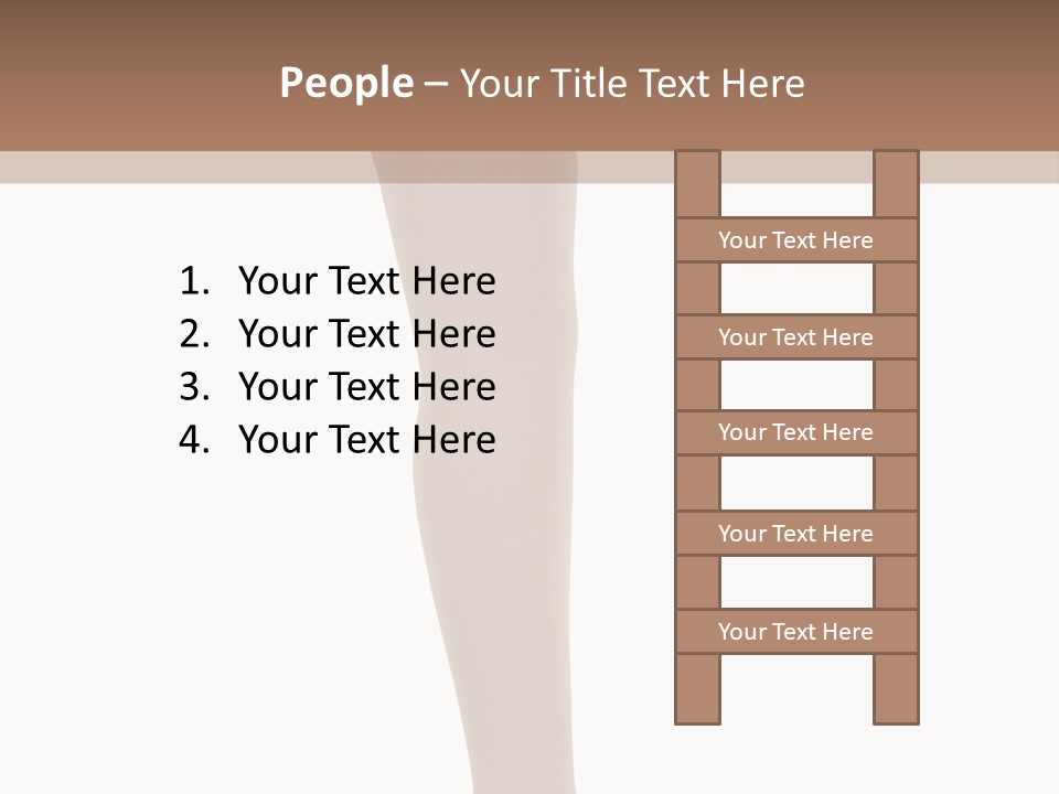 Retro Foot Bionic PowerPoint Template