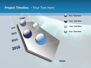Swim Bear Fauna PowerPoint Template