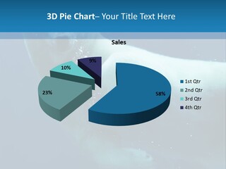 Swim Bear Fauna PowerPoint Template