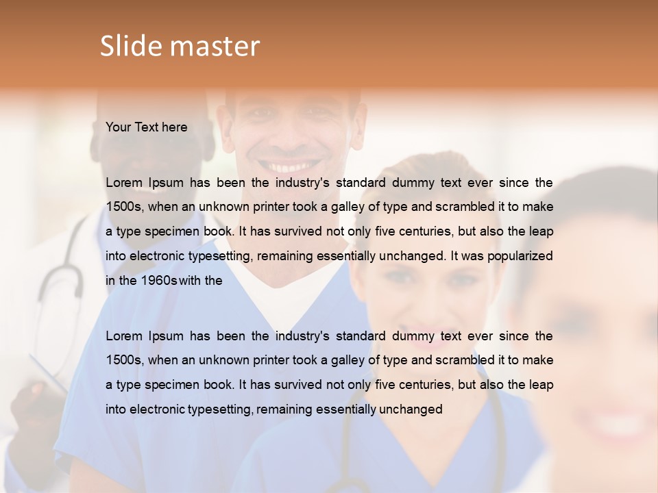 Smart Happy Workers PowerPoint Template