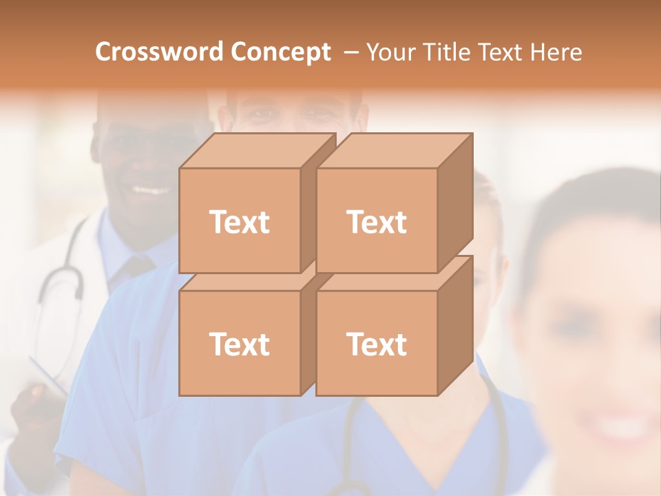 Smart Happy Workers PowerPoint Template