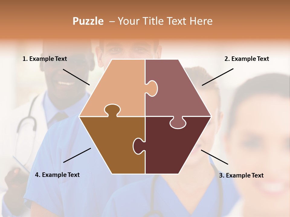 Smart Happy Workers PowerPoint Template