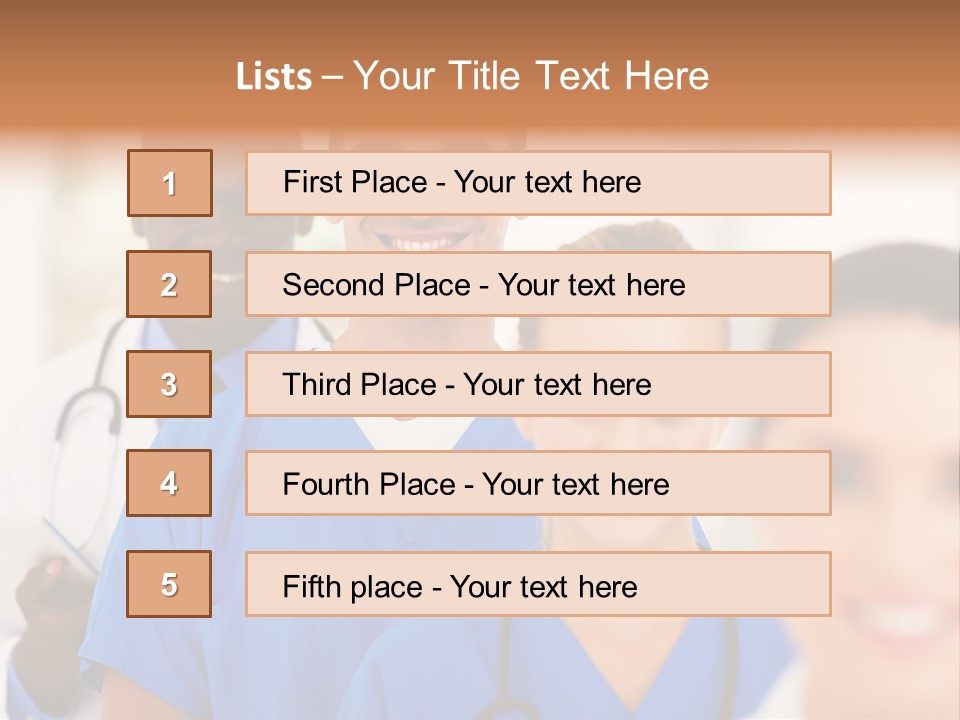 Smart Happy Workers PowerPoint Template