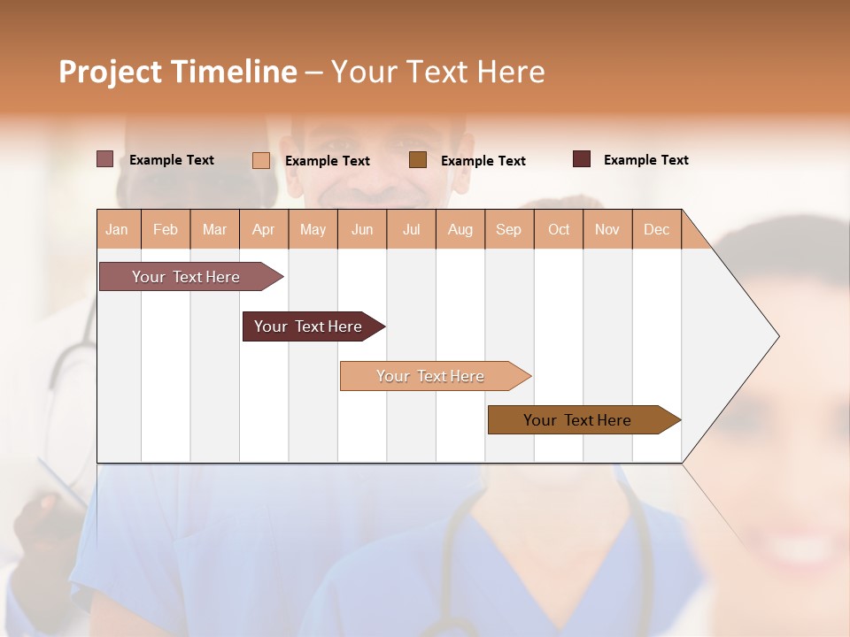 Smart Happy Workers PowerPoint Template