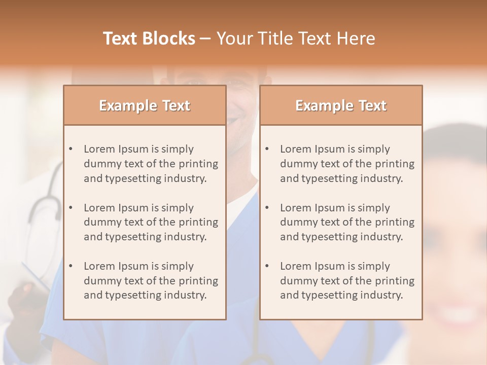 Smart Happy Workers PowerPoint Template