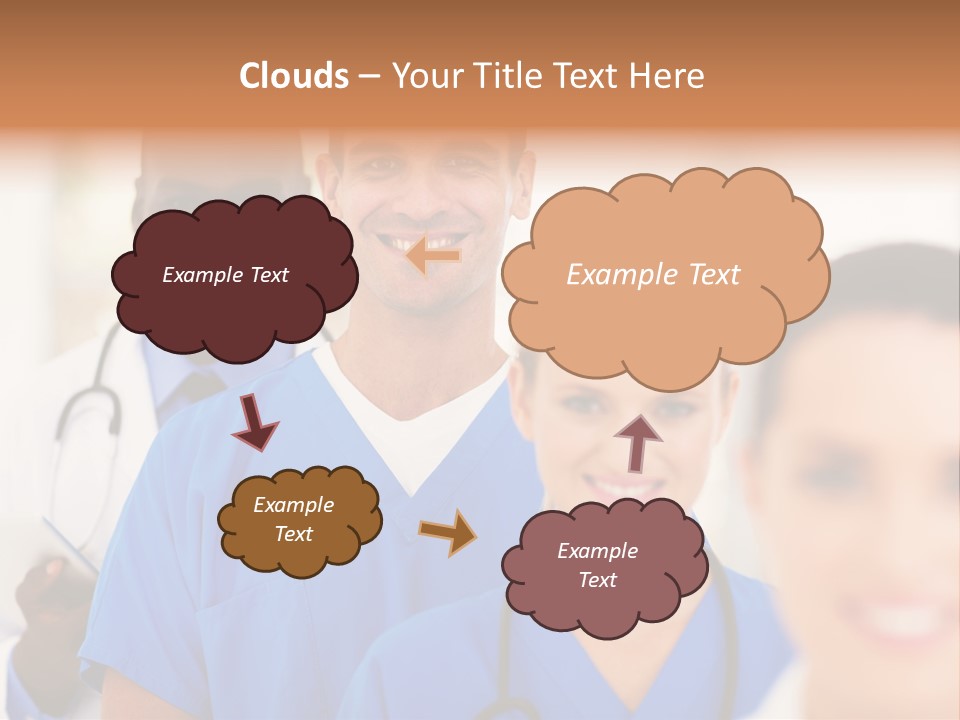 Smart Happy Workers PowerPoint Template